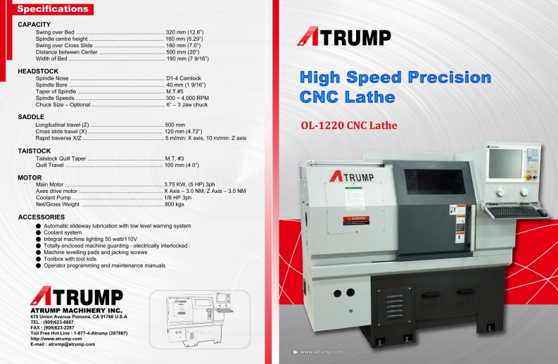 (CNCLathe)OL1220安装调试说明书手册