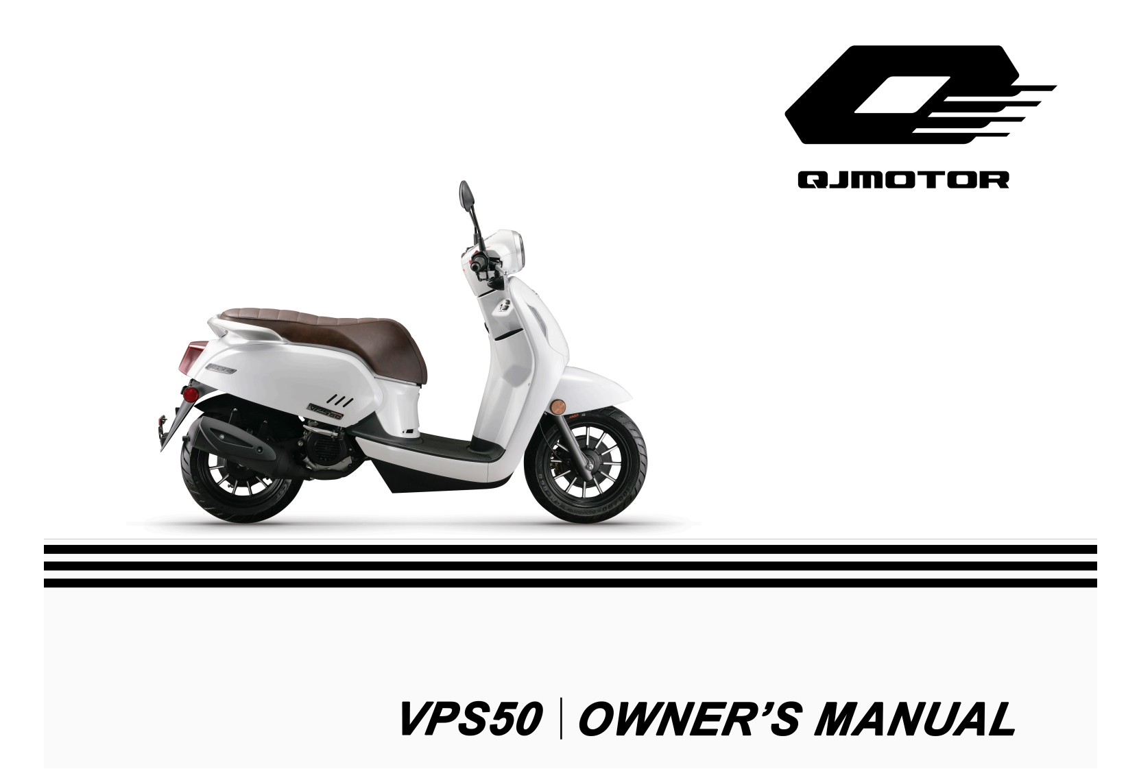 (VPS50)QJ50QT-2J摩托车驾驶与保养说明书手册