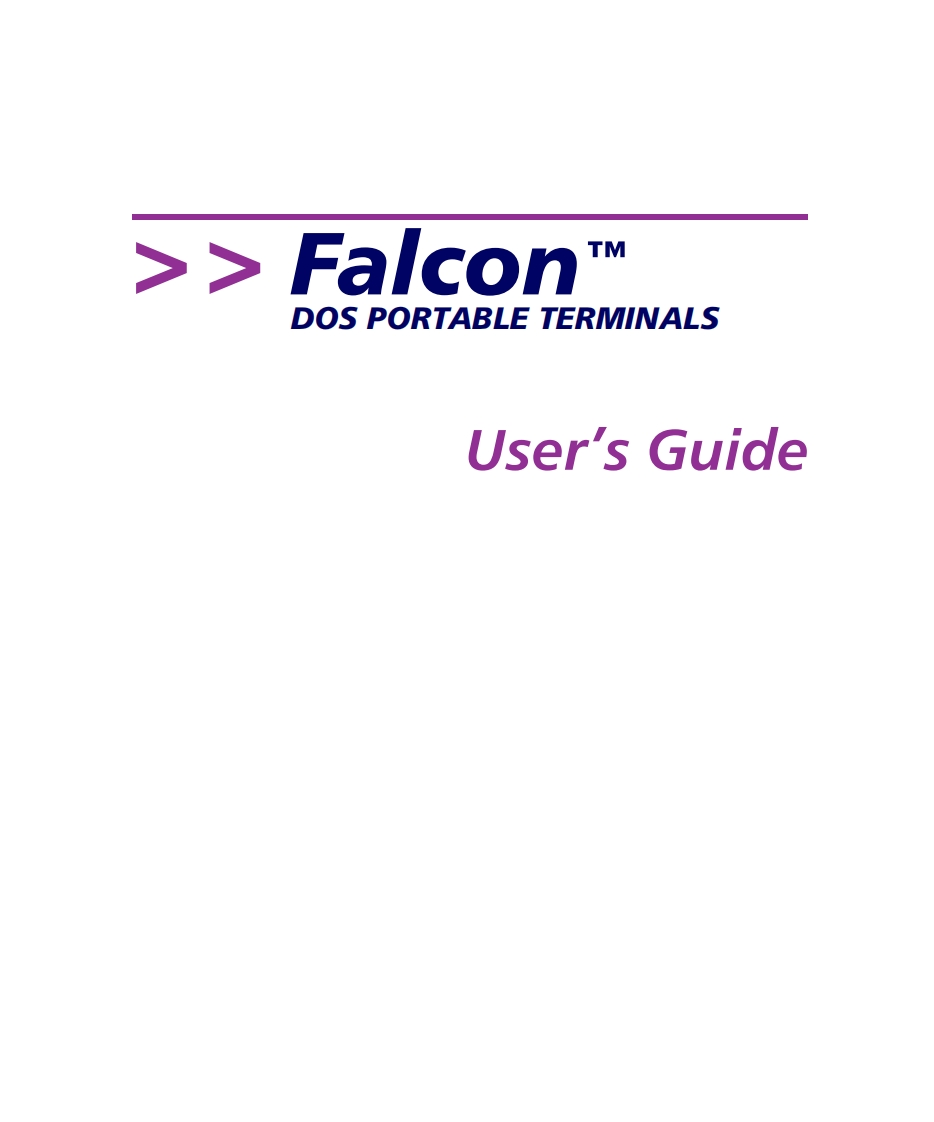 00-982-00_falcon_dock_user_manual操作说明书手册