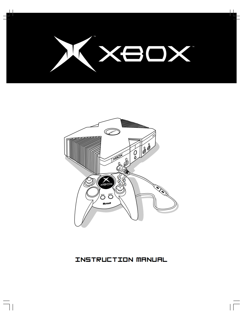 01_Microsoft_Xbox_(PAL)-使用说明书手册