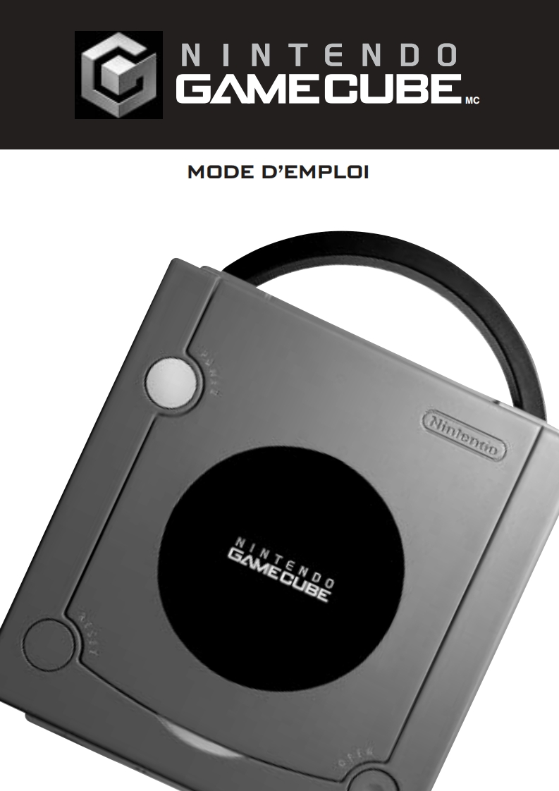 01_Nintendo_GameCube-France-使用说明书手册