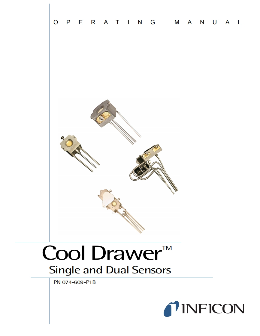 074-609-P1BCoolDrawerSensor操作说明书手册