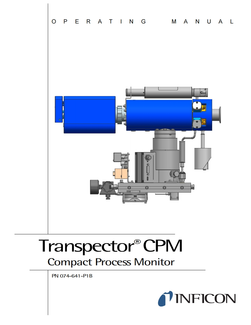 074-641-P1BTranspectorCPM操作说明书手册