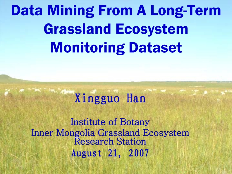 07Dataminingfromalongtermgrasslandmonitoringdatabase