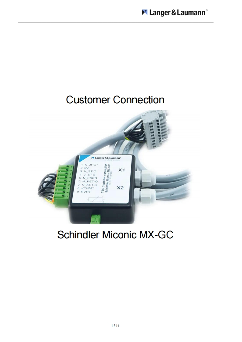1.20.91660_操作说明书手册_V1.3_Schindler-Miconic