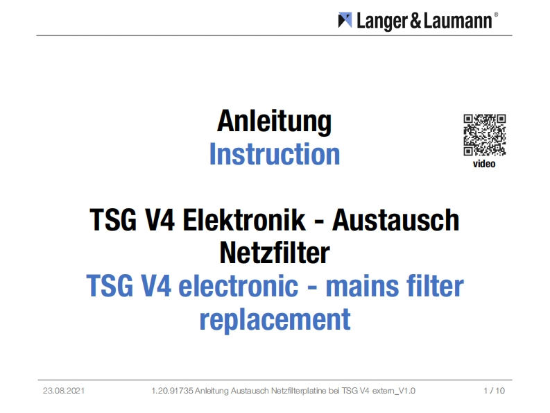 1.20.91735_DE_Anleitung_操作说明书手册_V1.0_TSG-V4-Austausch-Netzfilterplatine