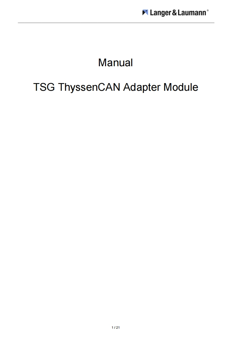 1.20.92620_操作说明书手册_V1.06_TSG-V4-ThyssenCAN