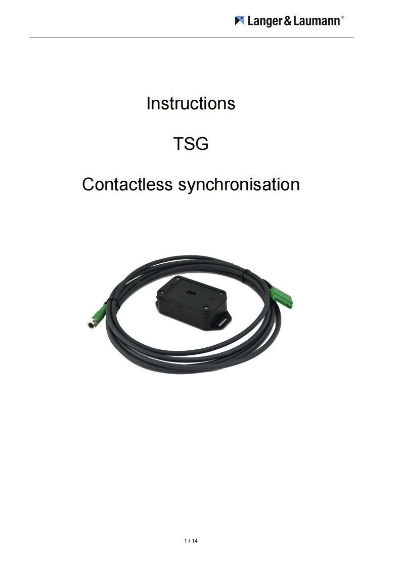 1.20.92670_操作说明书手册_V1.4_TSG-contactless-synchronisation