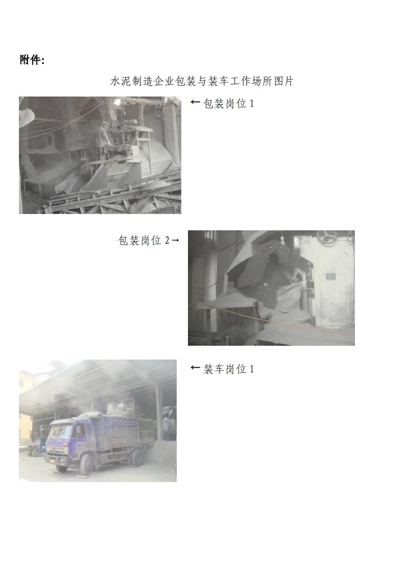 1.水泥制造企业包装与装车工作场所图片现行国家强制性标准规范