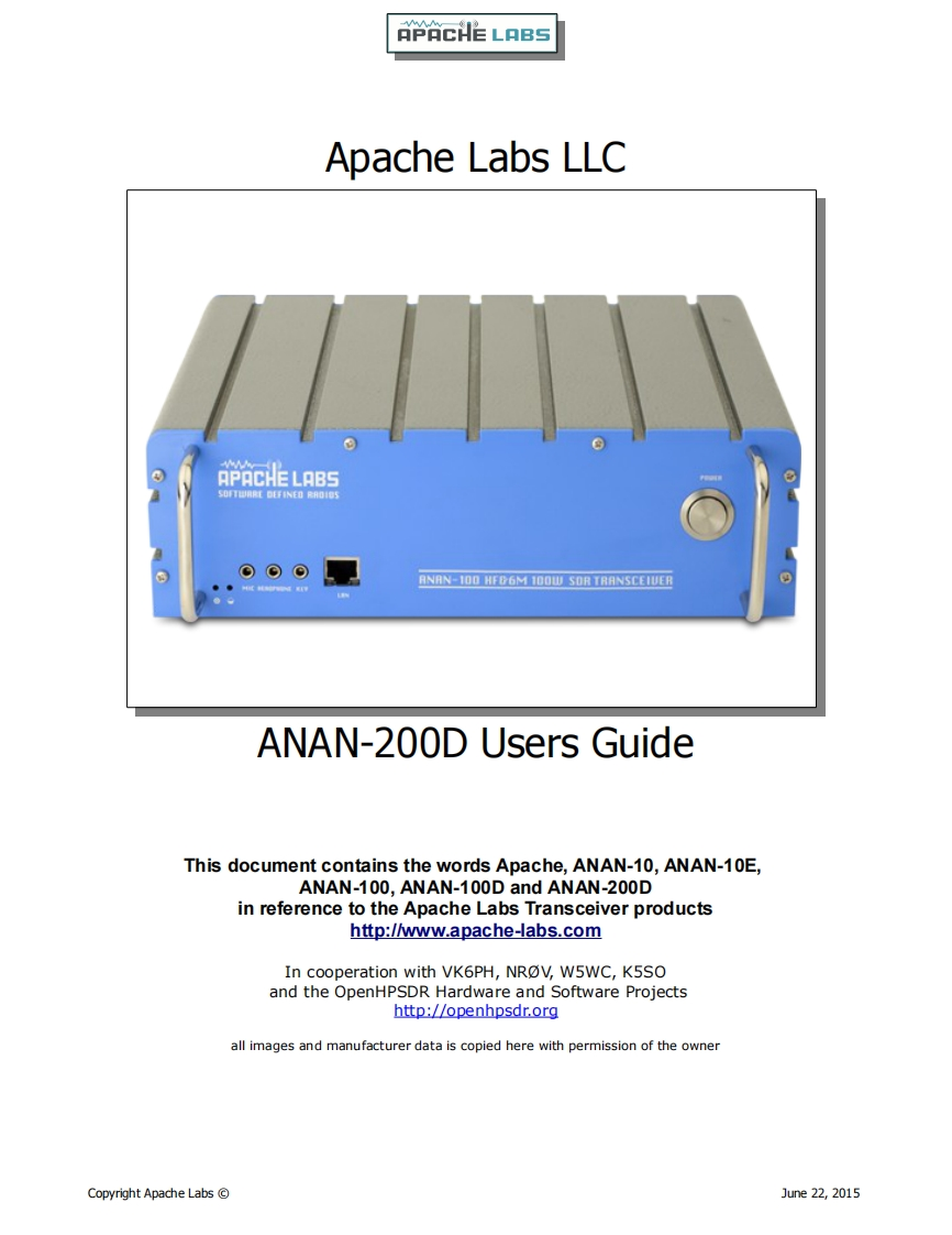 1005_ANAN-200D-使用说明书手册(1)