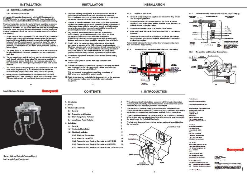 11064_SearchlineExcelCrossDuct安装调试说明书手册Guide_使用说明书手册指南0593_Issue3_0511_EMEAI