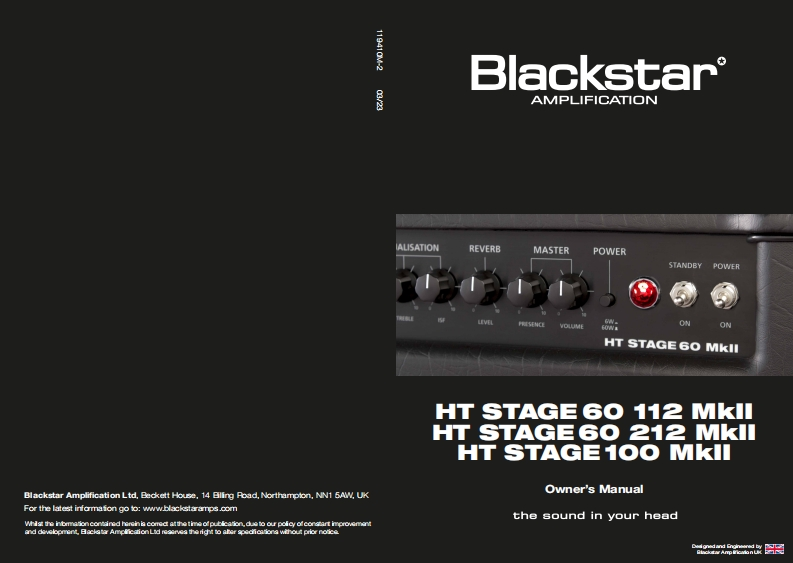 119410M-2-HT-STAGE-60-112-212-100H-操作说明书手册