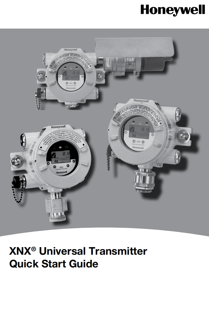 12652_XNXUniTransmitter_快速操作说明书手册_1998M0813_使用说明书手册指南0881_Rev11_EMEAI