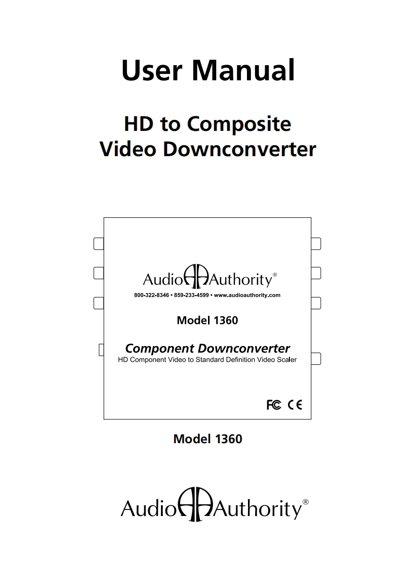 1360_使用说明书手册