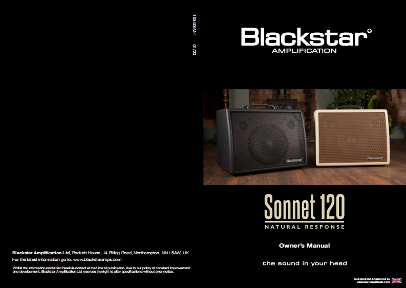 153406M-1-SONNET-120-HANDBOOK使用说明书手册