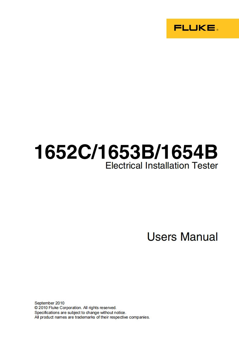 1653B-操作说明书手册