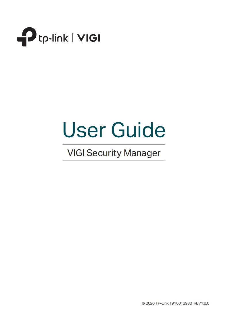 1910012930_-VIGI-Security-Manager_安装操作说明书手册