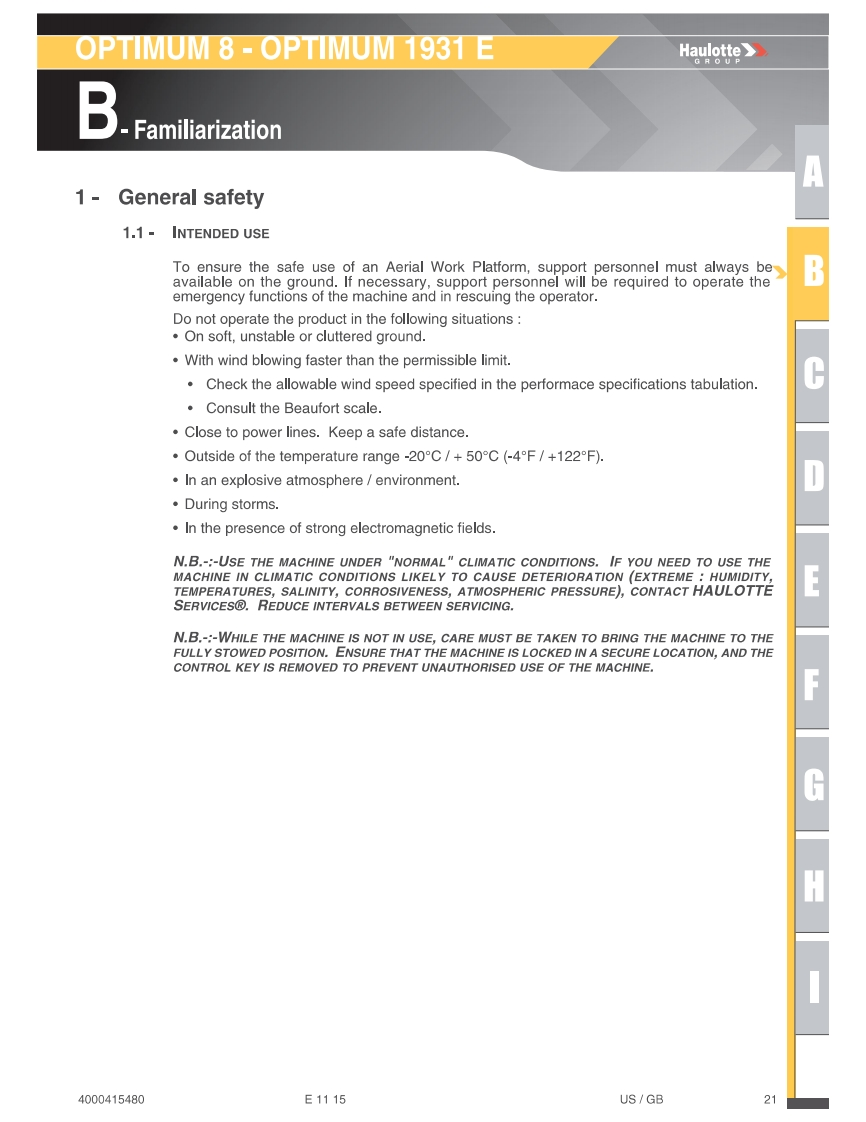 1931operations操作与维护手册
