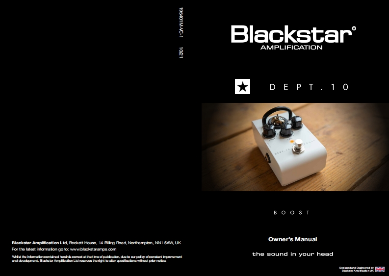 195401M-VC-1-DEPT.-10-BOOST-操作说明书手册-04-11-21