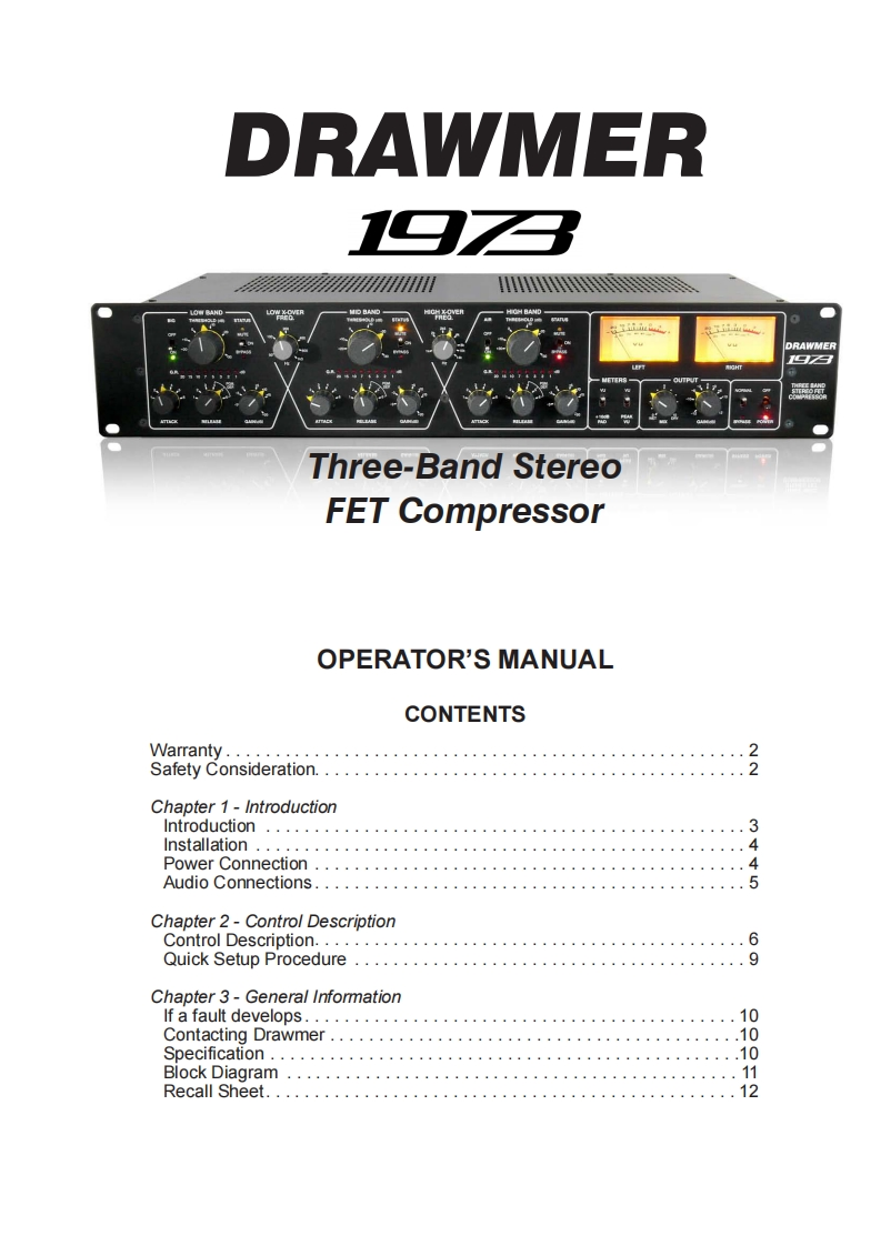 1973_操作说明书手册erator_manual