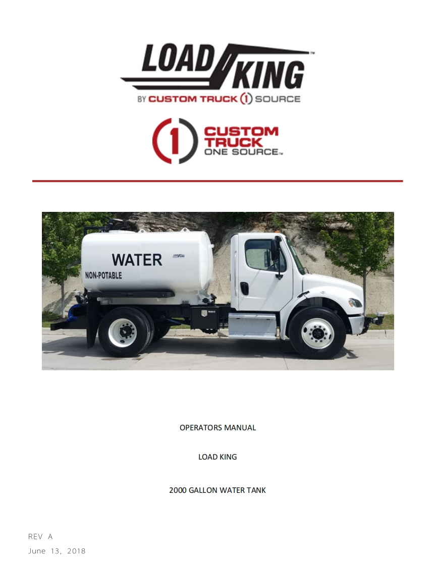 2000-Gallon-驾驶操作与日常维修保养说明书手册