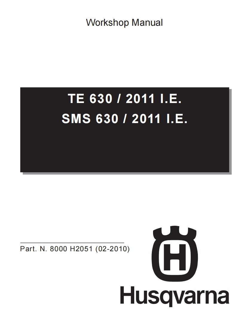 2011-TE-SM-630-Repair维修维护手册