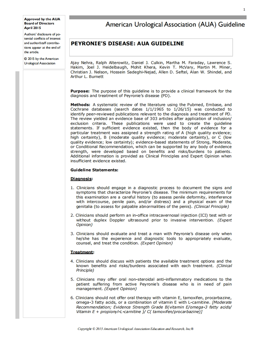2015-AUA-Peyronies-Disease