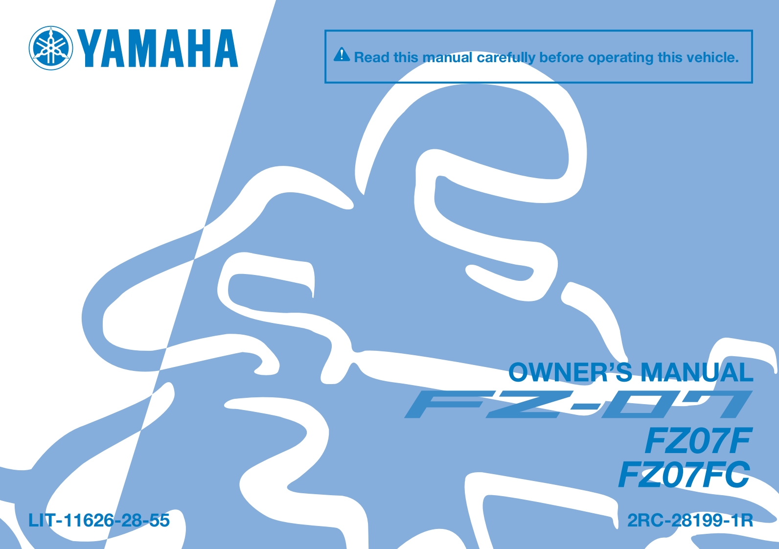 2015-Yamaha-FZ-07-MT-07-manual摩托车驾驶与日常维护保养手册