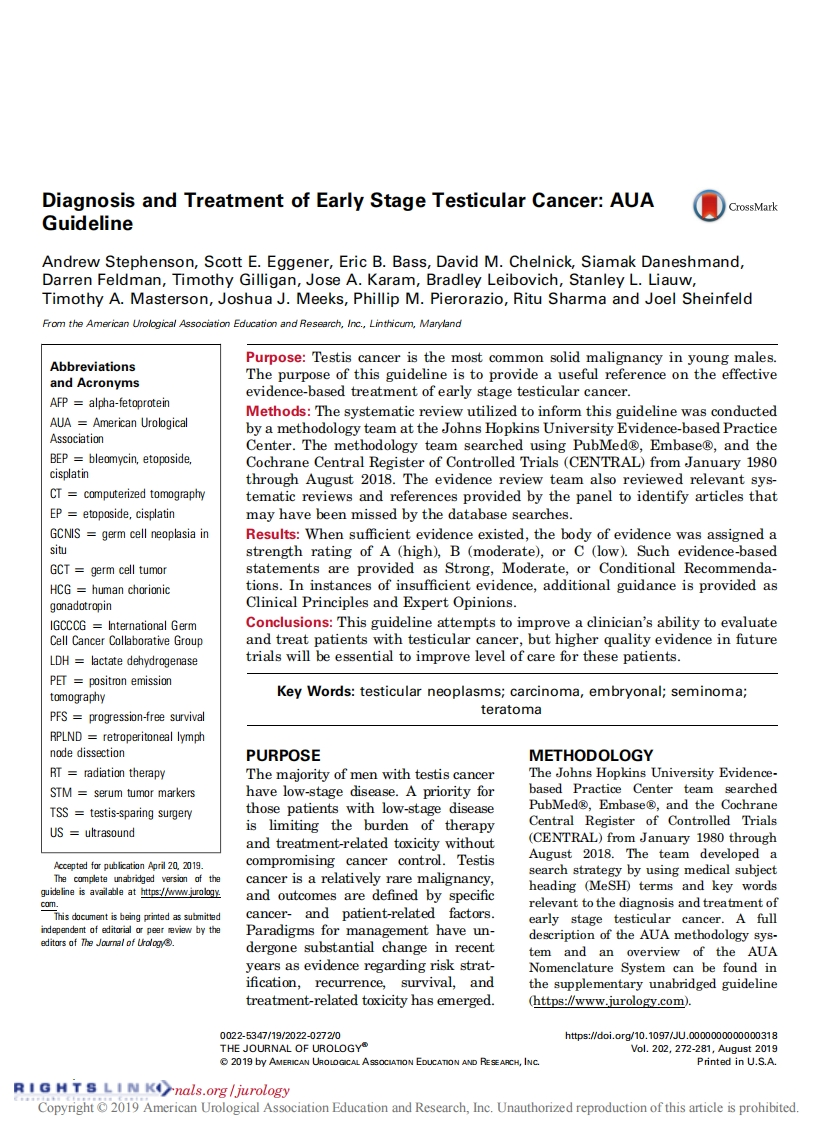 2019-AUA-Testicular-Cancer-JU