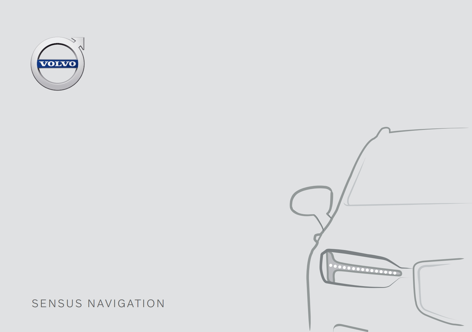 2020VolvoXC90SensusNavigation驾驶与日常维护保养说明书手册