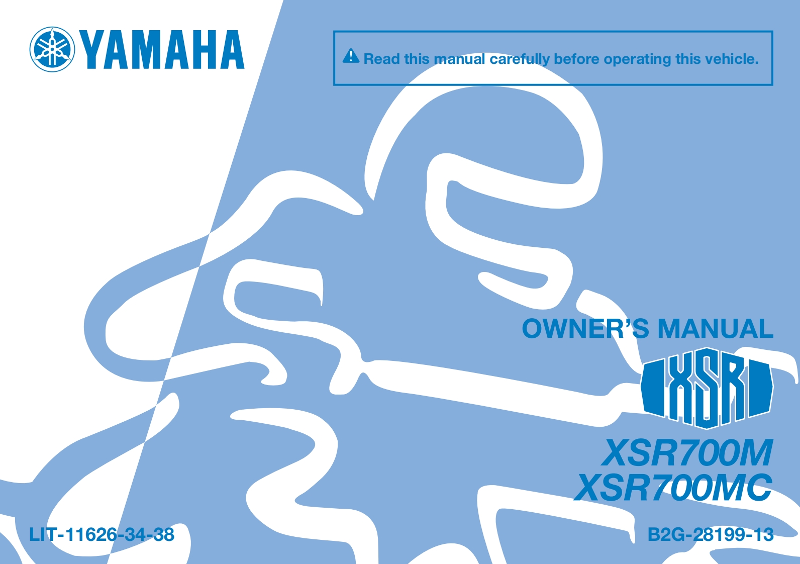 2021-Yamaha-XSR700-manual-US摩托车驾驶与日常维护保养手册