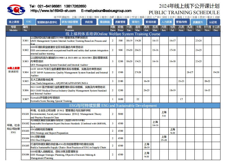 2024培训计划