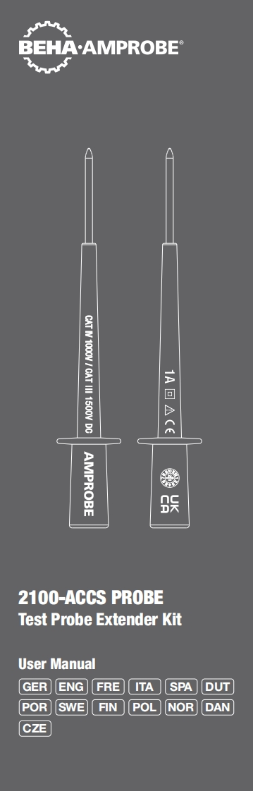 2100-ACCS-Probe_使用说明书手册
