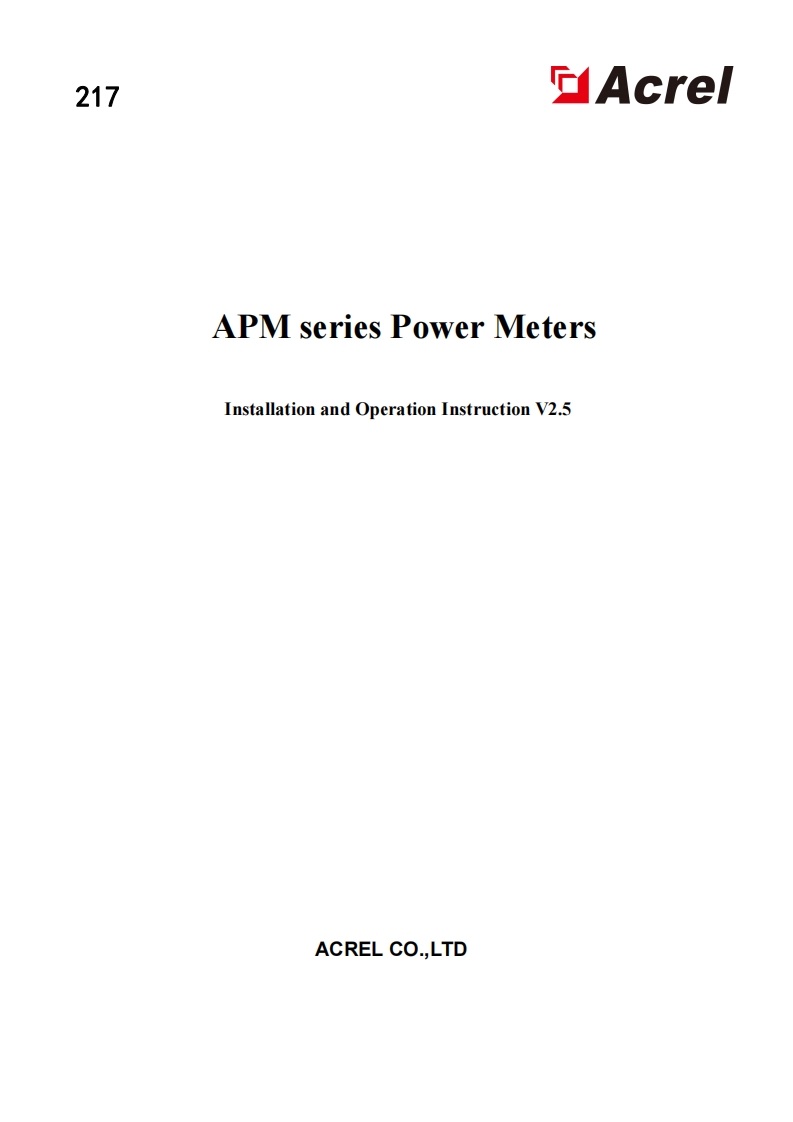 217APM系列网络电力仪表安装使用说明书V2.5(英文)--2025.2.10(V6.4)