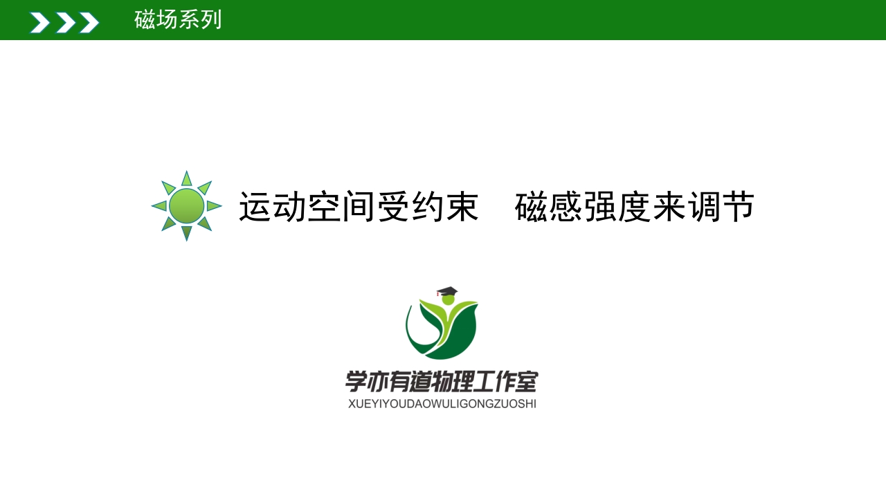 235运动空间受约束磁感强度来调节新质力文库 - 聚焦新质生产力发展的数字化知识库_行业洞察 / 理论成果 / 实践指南免费下载新质力文库