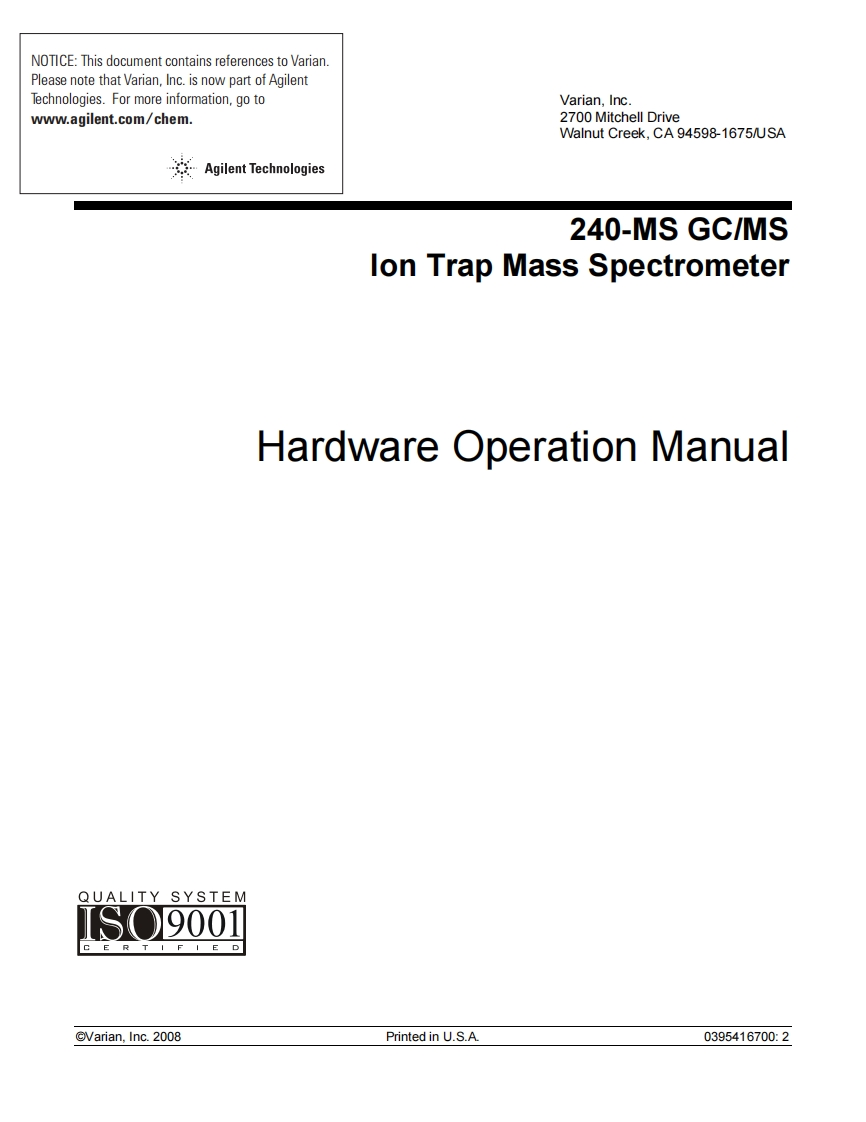 240-Ion-Trap-MS-Hardware-操作说明书手册