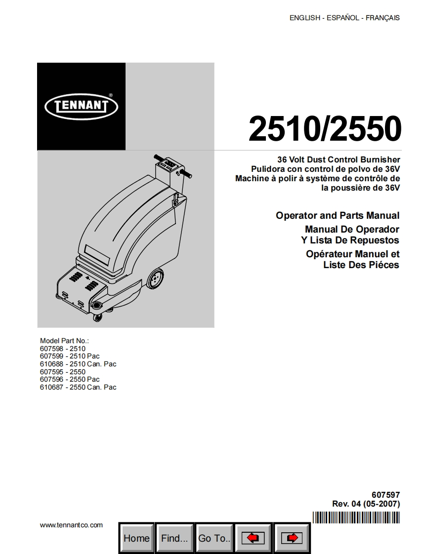 2550-manual操作与维护手册