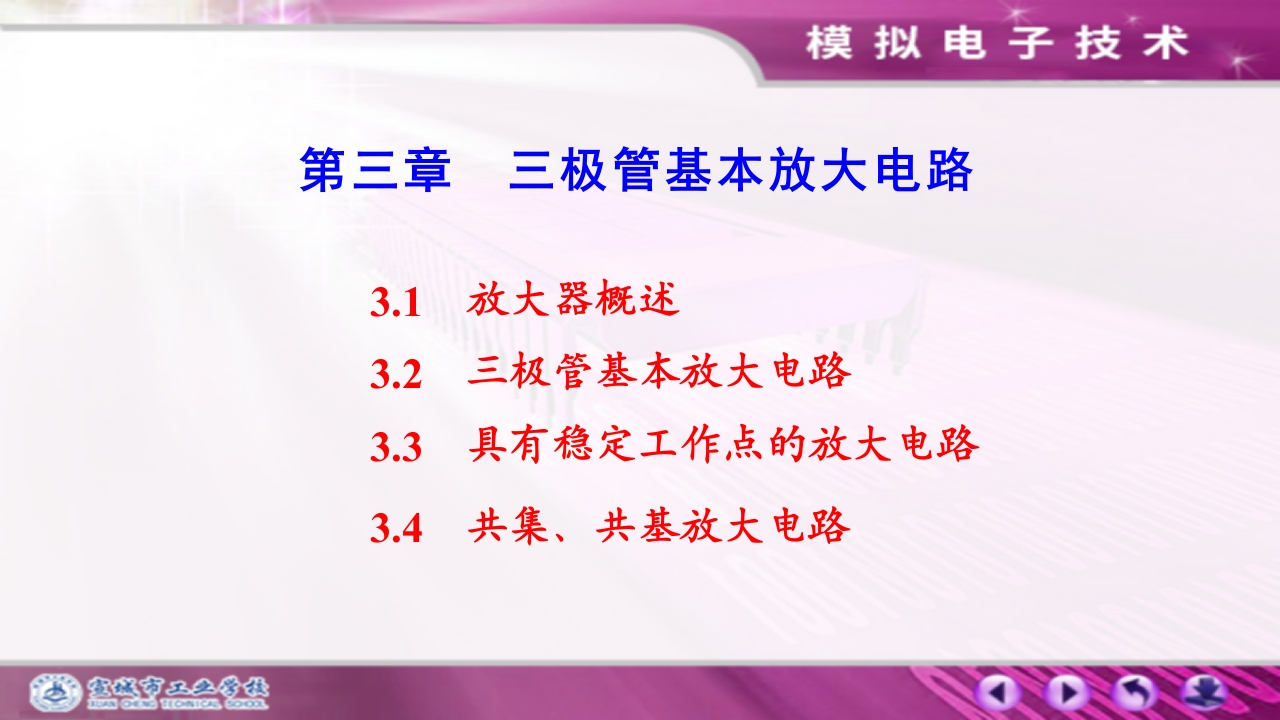 3.1放大器概述