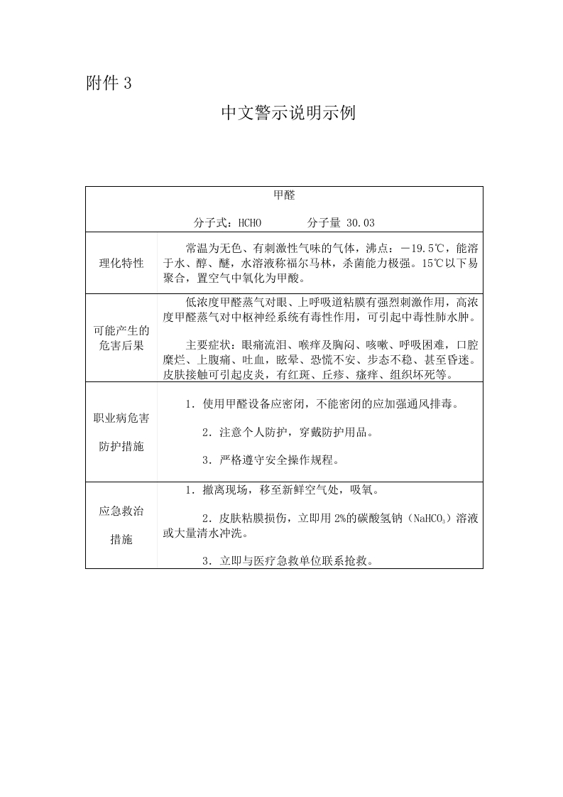 3.中文警示说明示例