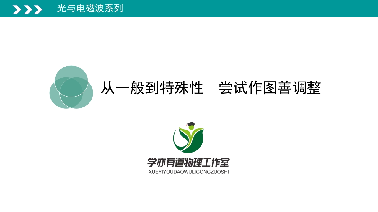 331从一般到特殊性尝试作图善调整