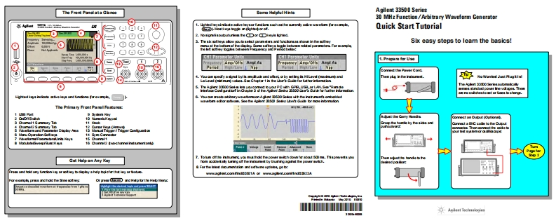 33522A--Quick_Start_Guide快速操作说明书手册