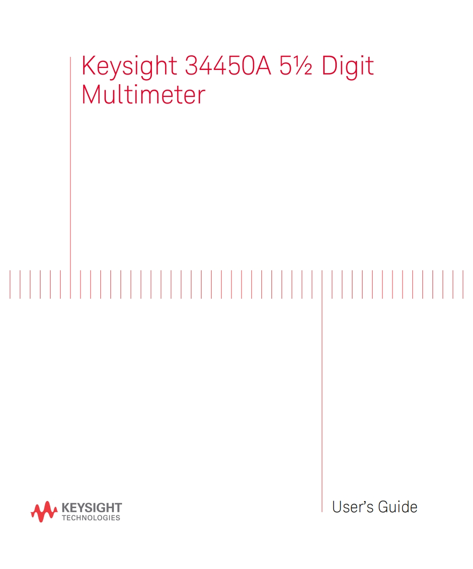 34450A-操作说明书手册