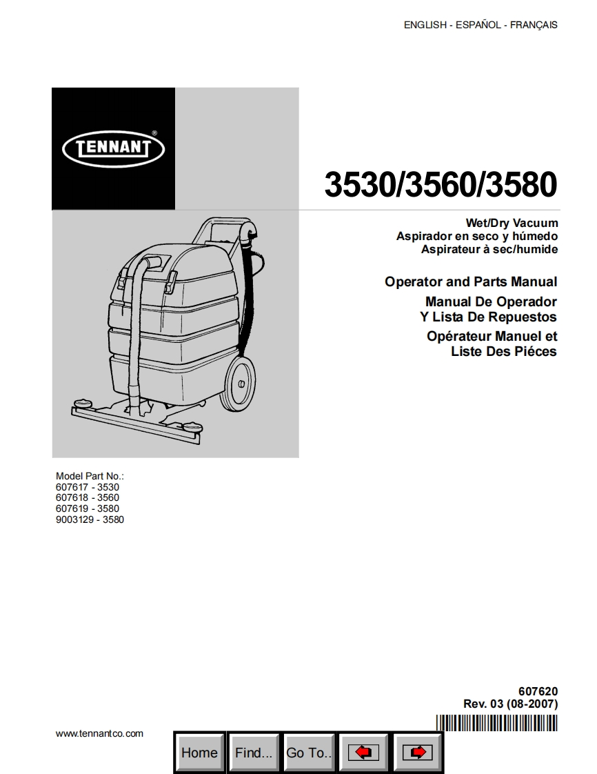 3580-manual操作与维护手册