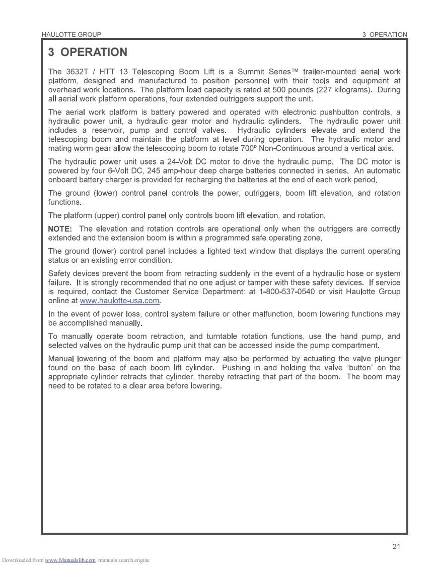 3632operations操作与维护手册