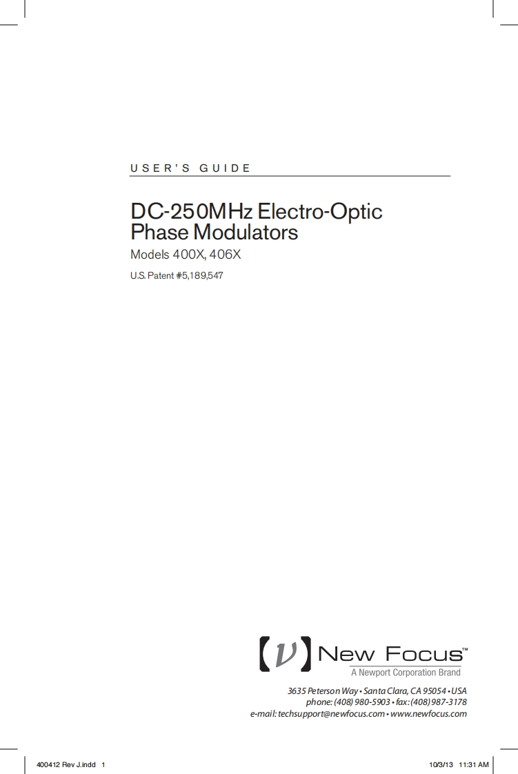 400X-and-406X-操作说明书手册-Rev-J