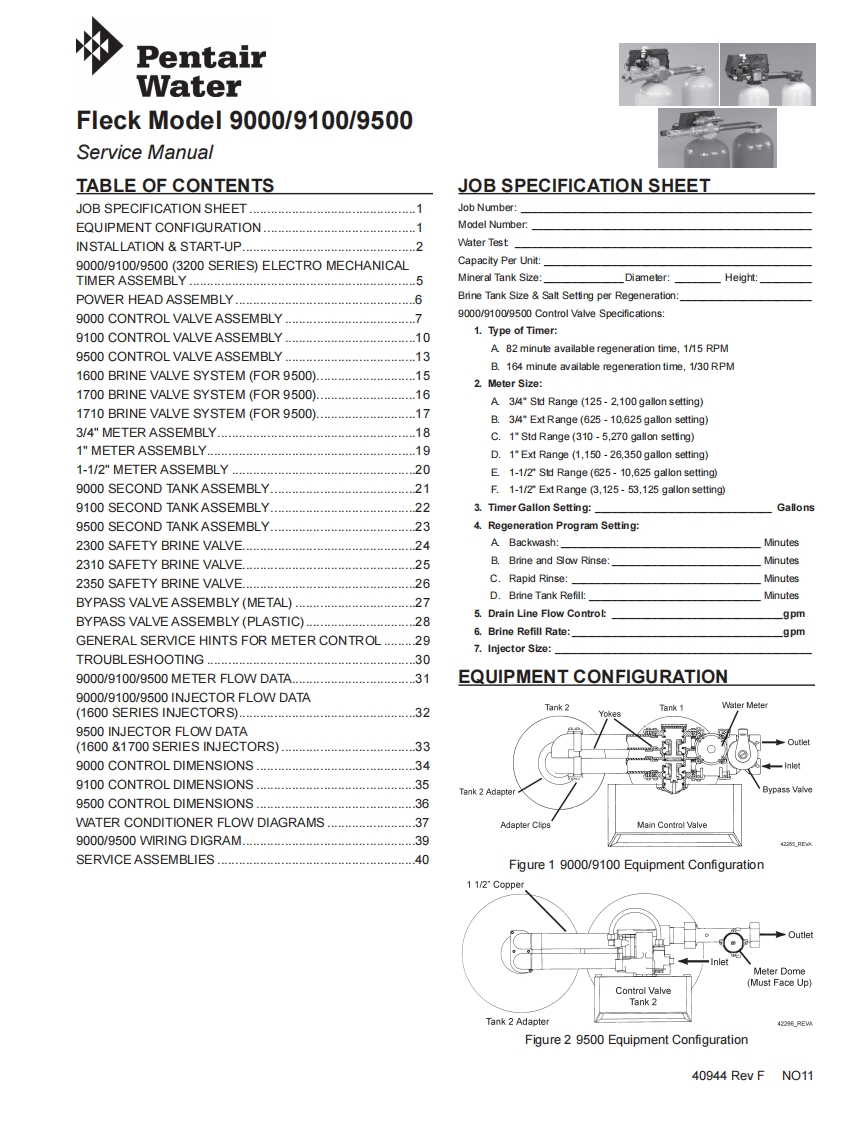 4076_9000-9100-9500-维护维修手册-40944-rev-f-11-15-11