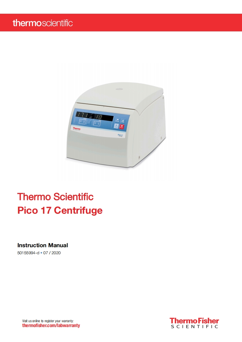 50155994-d-ThermoScientificPico17-en操作说明书手册