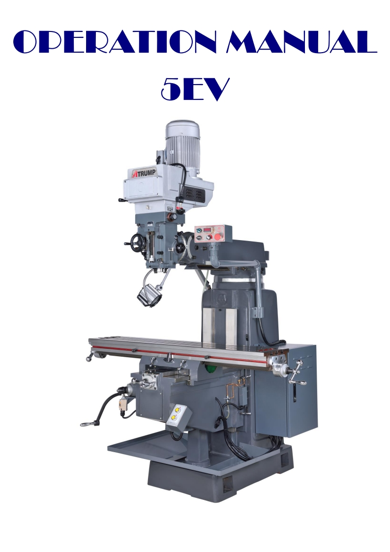 5EVOPERATIONMAMUAL安装调试说明书手册