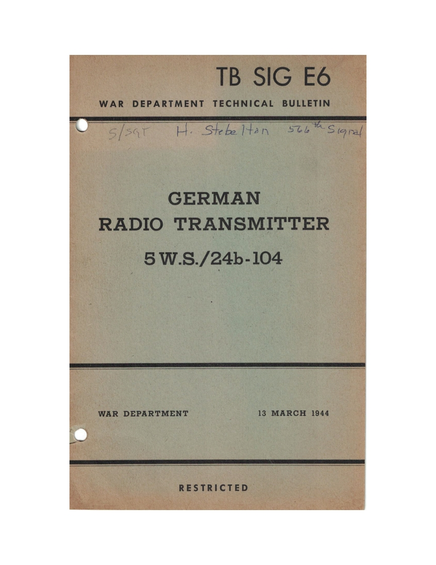 5WS_24B-104_使用说明书手册_TB-SIG-E6_1944