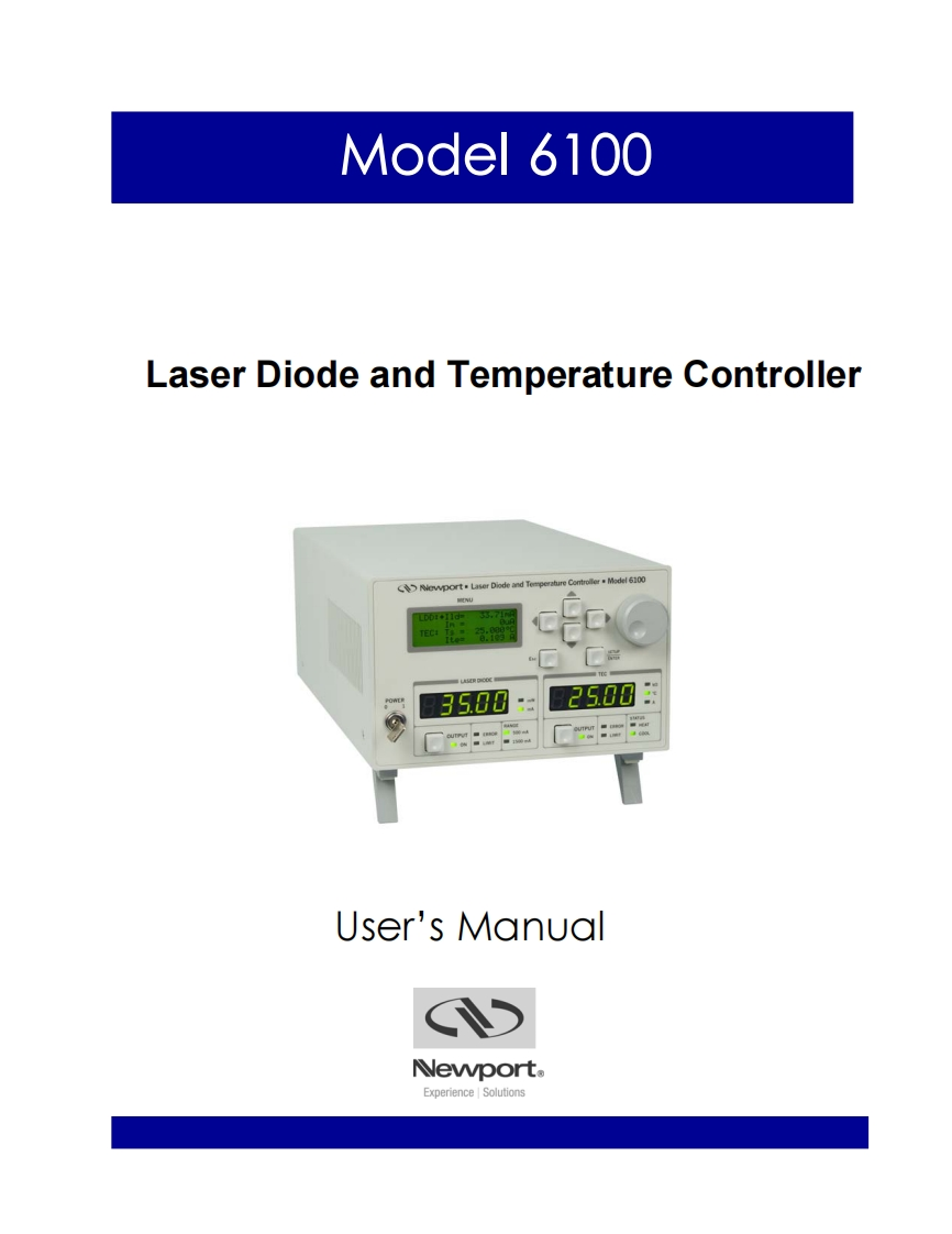 6100-LDD-TEC-Users-操作说明书指南